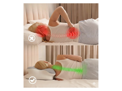 NordRo Ergonomisk Nackkudde - God sömn, mindre stress, ett bättre liv.