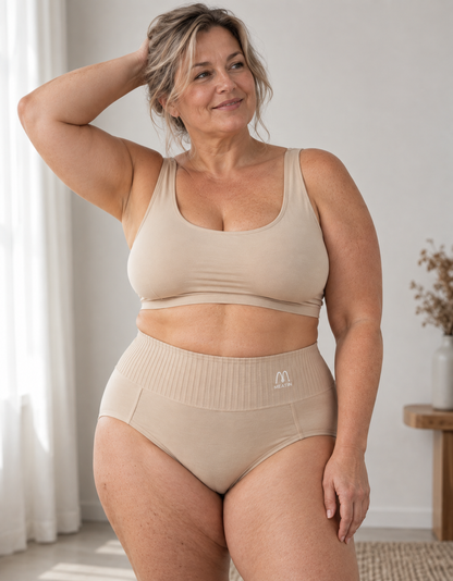 MageForm® 6-Pack Höga Midjetrosor – Bekväma & Formande