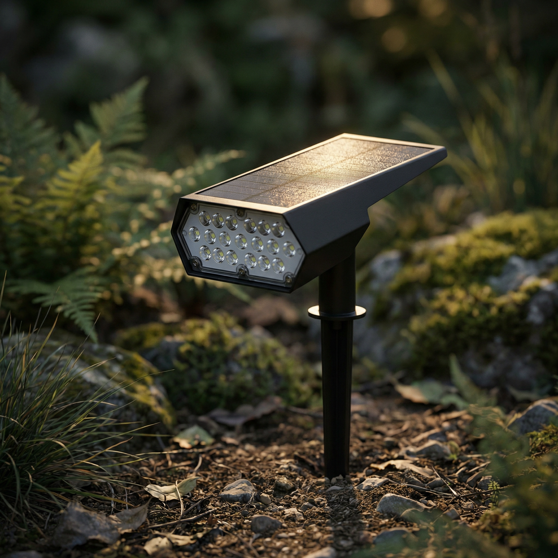 Suzan™ | Solcellsdriven Trädgårdsspot