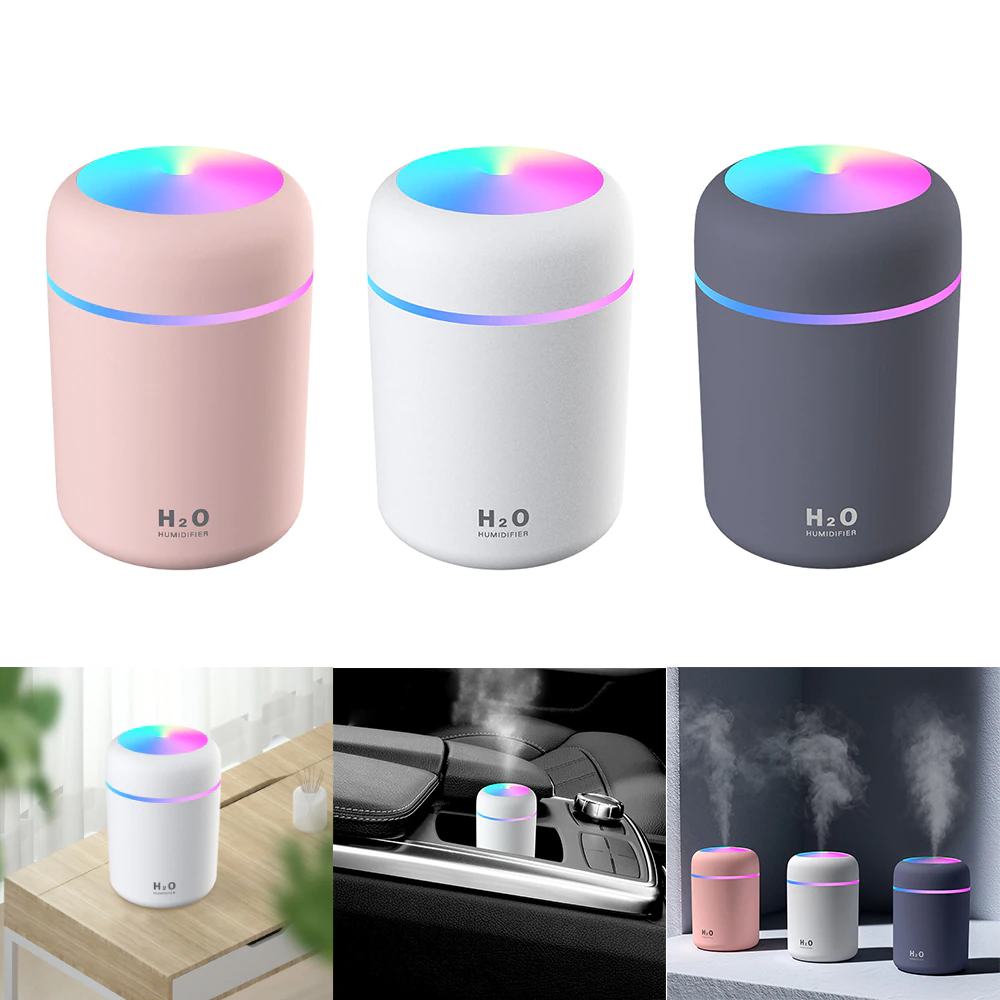 Magic air™ - Doftande H2O-luftfuktare med LED och aromaterapi