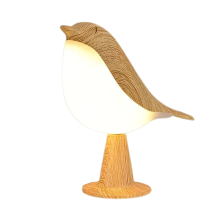 Solbergs Fågel Nattlampa - Bärbar Fjärrstyrd LED-Natt Ljus Sängen Fågel Lampa